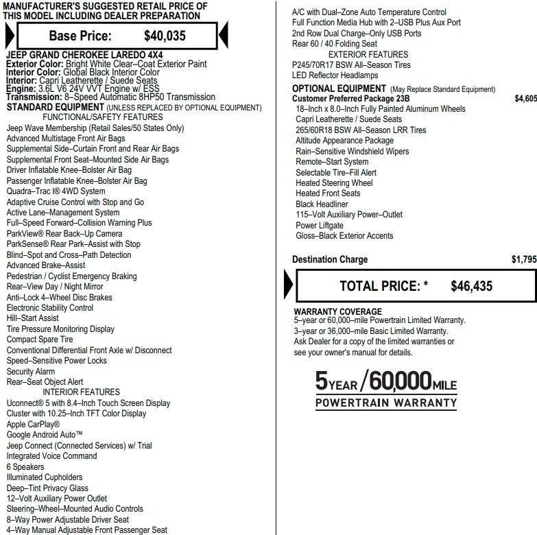 2024 Jeep Grand Cherokee Altitude