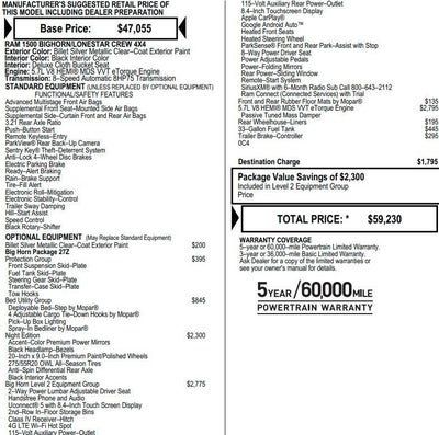 2022 RAM 1500 Big Horn
