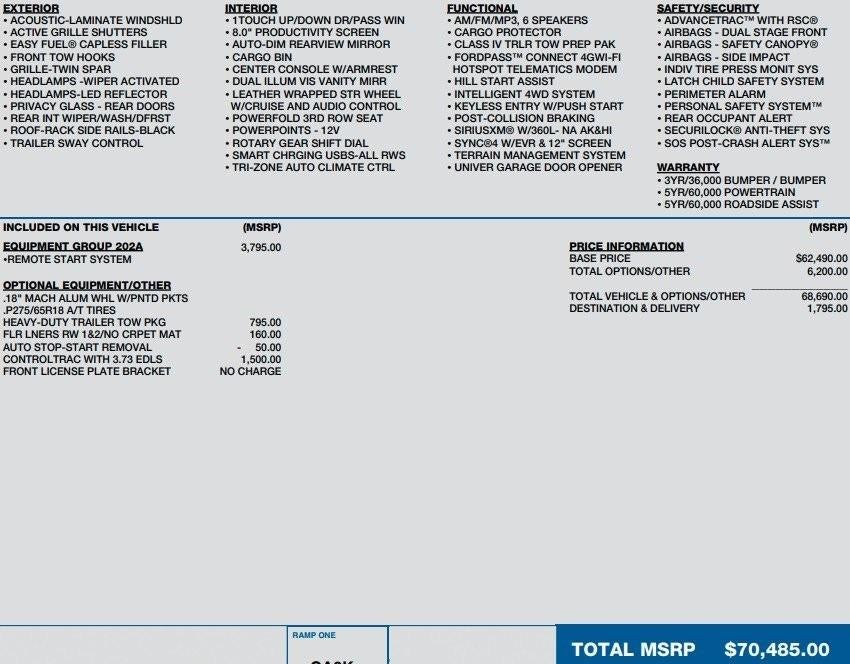 2022 Ford Expedition Max XLT