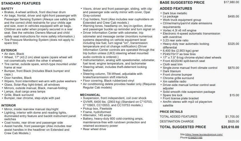 2008 Chevrolet Silverado 1500 Work Truck