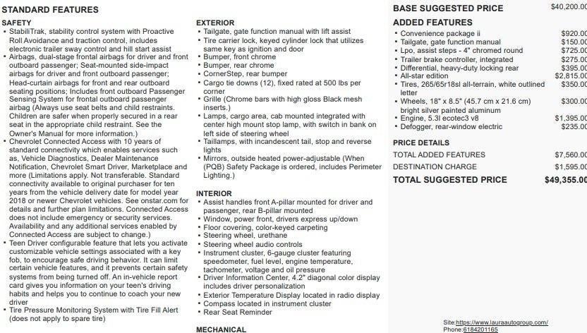 2019 Chevrolet Silverado 1500 LT