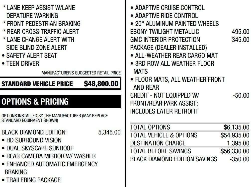 2023 GMC Acadia Denali