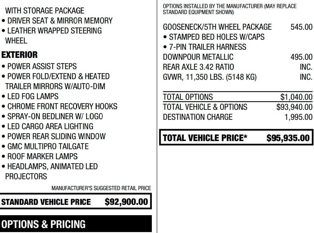 2024 GMC Sierra 2500 HD Denali Ultimate