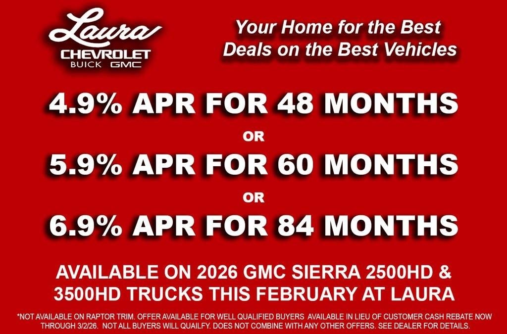 2026 GMC Sierra 3500 HD Denali Ultimate DRW