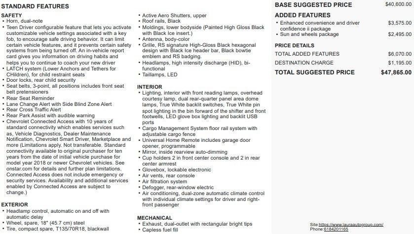 2019 Chevrolet Blazer RS