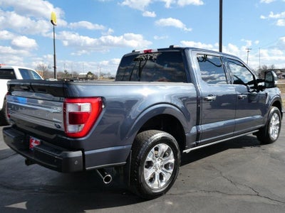 2022 Ford F-150 Platinum 4WD SuperCrew 5.5' Box