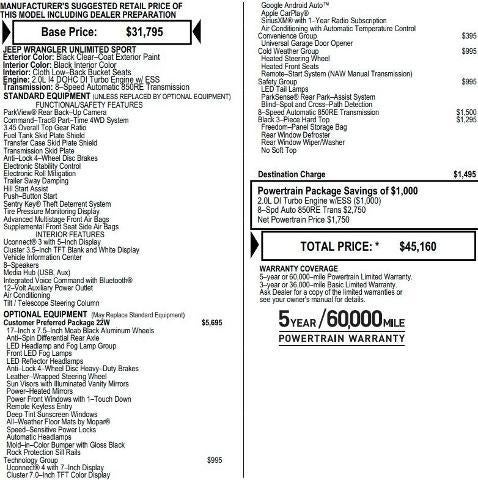 2020 Jeep Wrangler Unlimited Willys 4x4