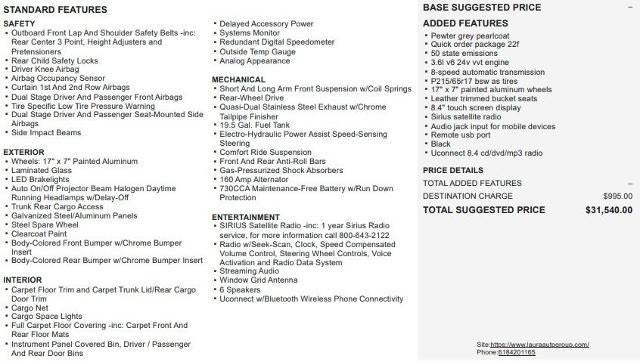 2014 Chrysler 300 4dr Sdn RWD