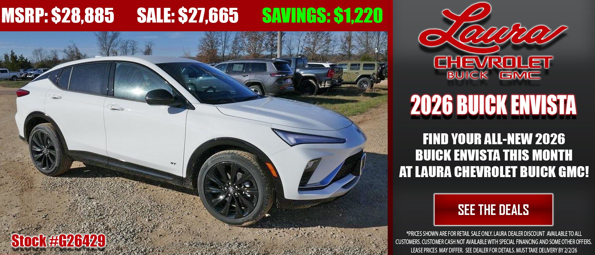 Search Buick Envista Inventory at Laura